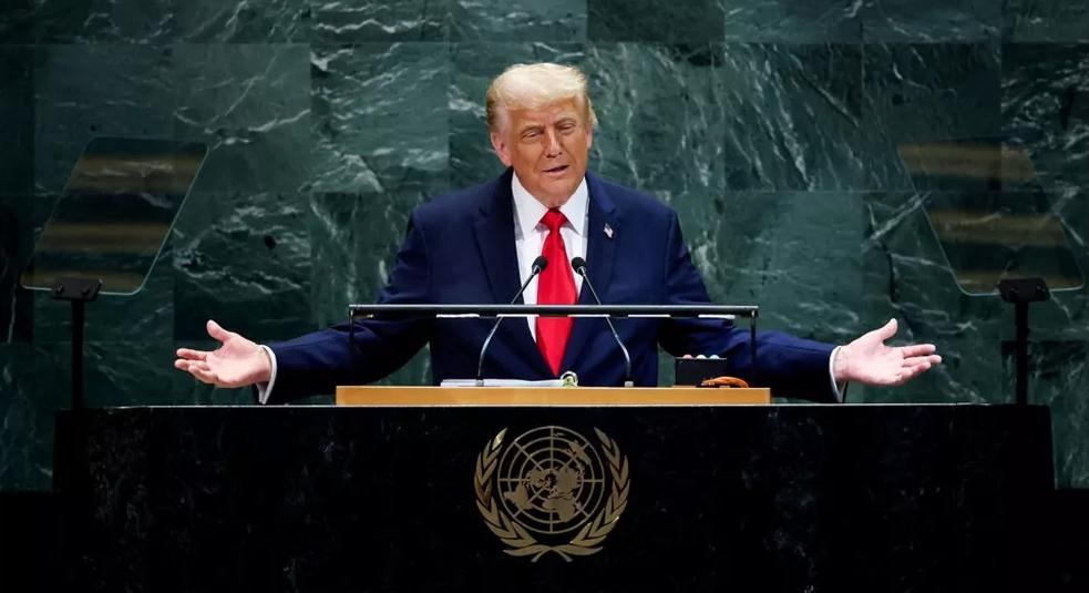 Trump descarrega tots els seus fantasmes i manies davant l’Assemblea General de les Nacions Unides