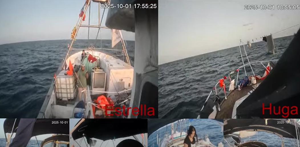 [EN DIRECTE] Una vintena de vaixells i llanxes de l'exèrcit israelià intercepten la Flotilla