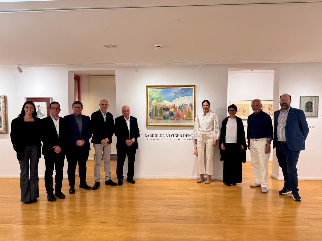 El Consell de Mallorca ret homenatge al pintor Coll Bardolet amb una exposició inèdita sobre la seva faceta més viatgera