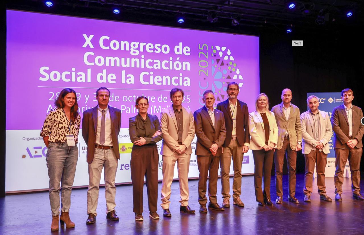 El Congrés de Comunicació Social de la Ciència s’inaugura a Palma amb més de 350 participants
