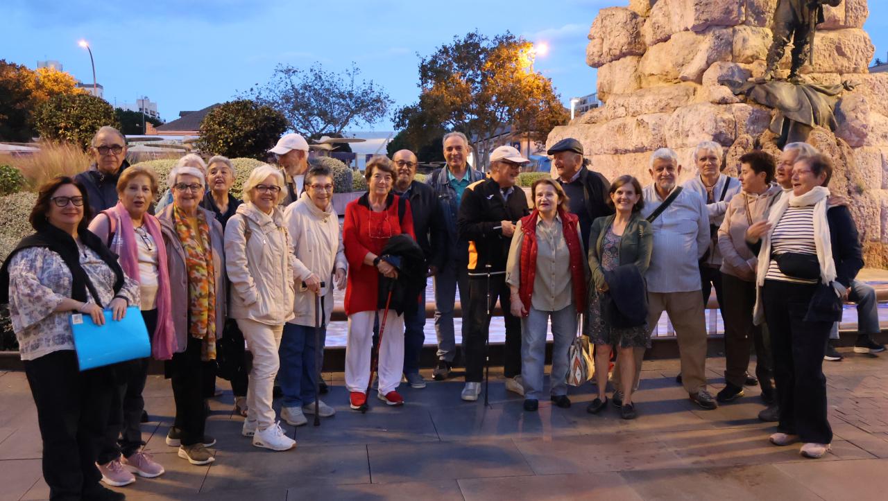 Ruta llompartiana amb els Jubilats per Mallorca conduïda per Pilar Arnau i Segarra