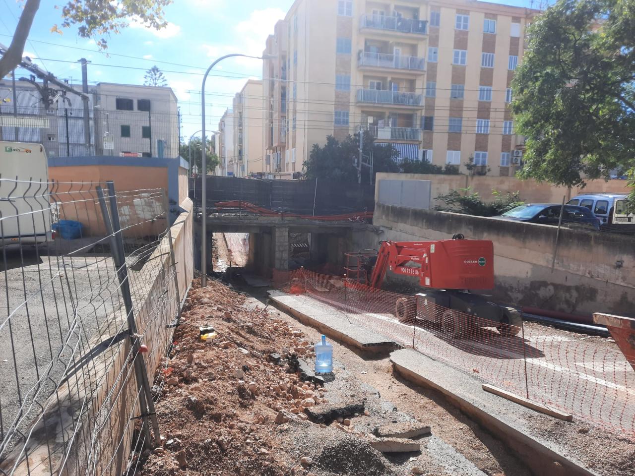 Tall del servei de tren a causa de les obres i bus alternatiu entre la estació Intermodal i Pont d’Inca Nou el cap de setmana del 8 i 9 de novembre