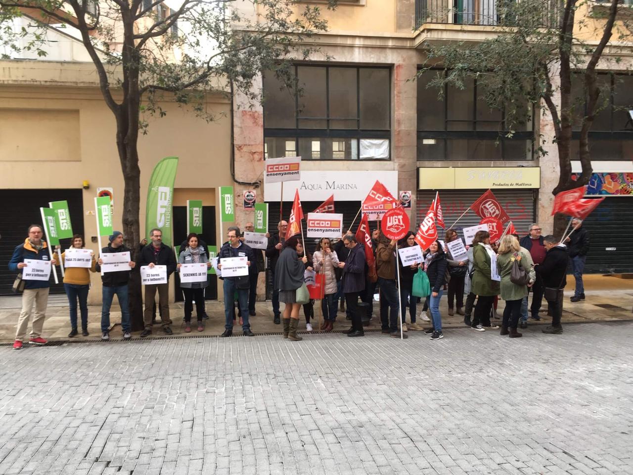 Aquest dimarts es faran dues concentracions sindicals davant el Parlament