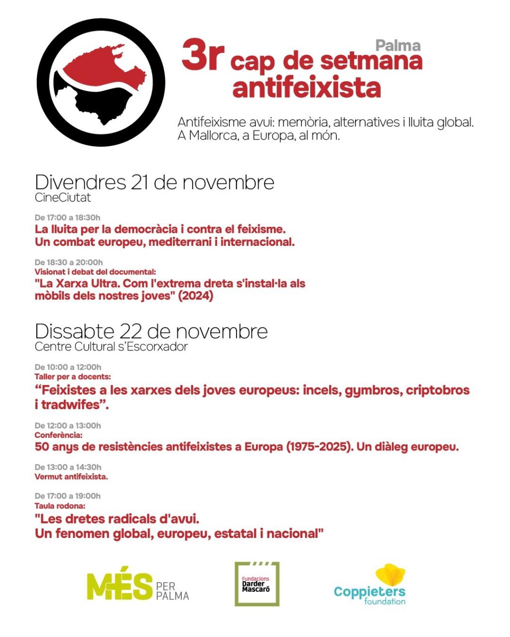 Tercer Cap de Setmana Antifeixista a Palma