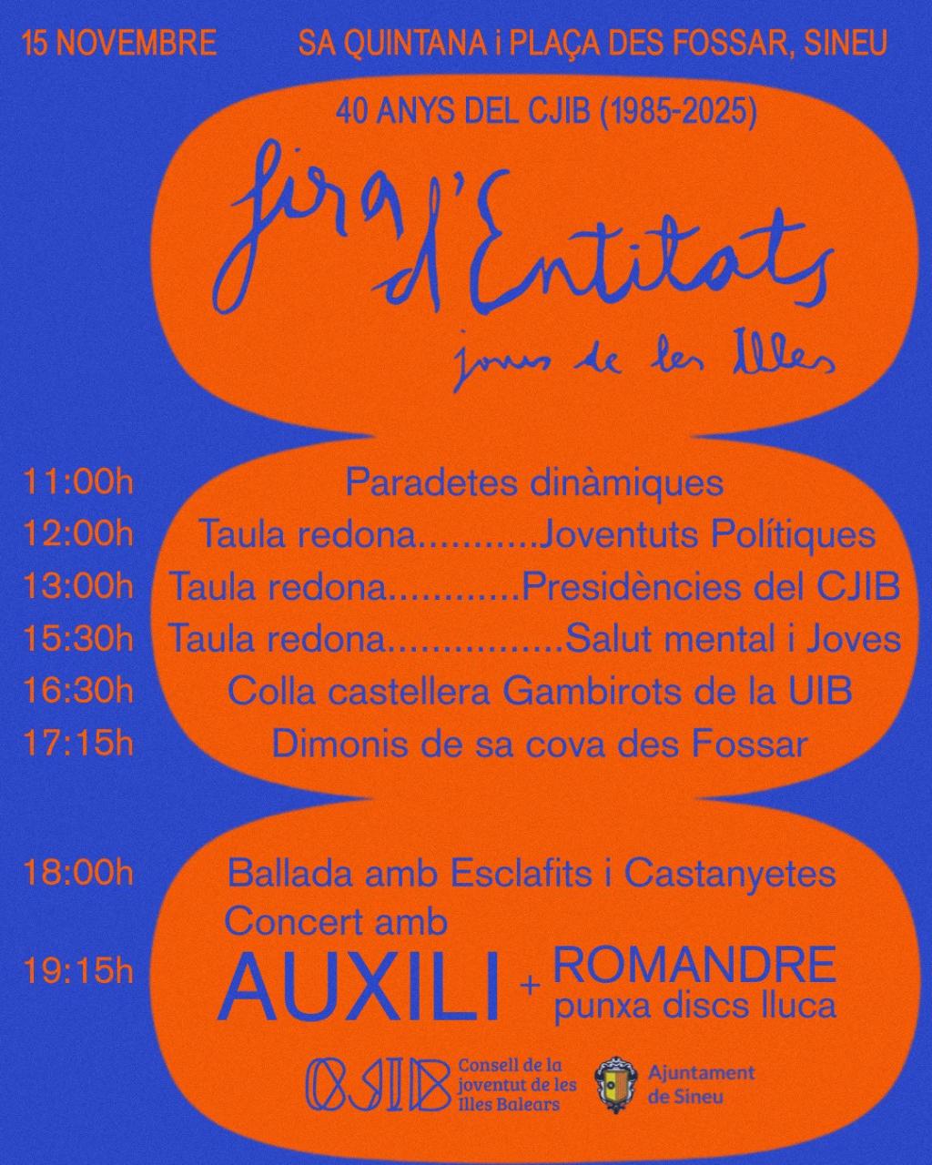 El Consell de la Joventut celebra la Segona Fira d’Entitats, en el marc dels 40 anys del CJIB