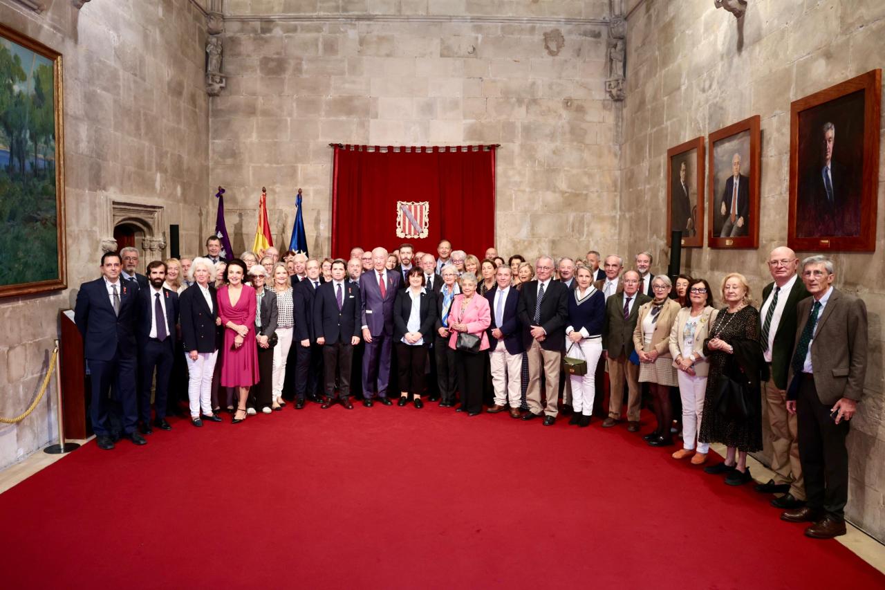 El Govern rep la Unió de la Noblesa de l’Antic Regne de Mallorca