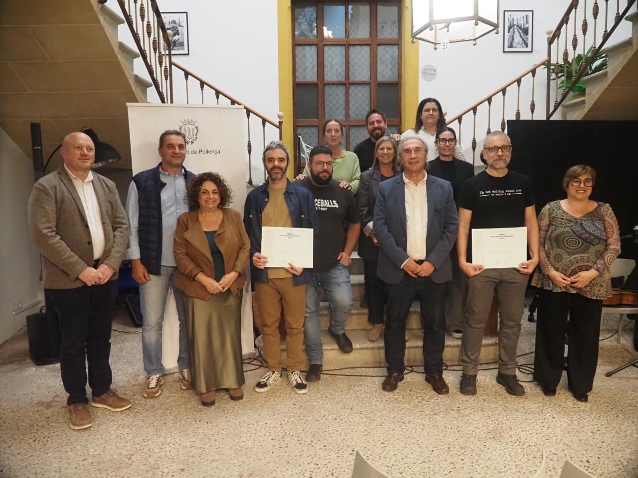 Joan Urpinell i Ferran Guallar, guanyadors dels Premis Pollença de Literatura 2025