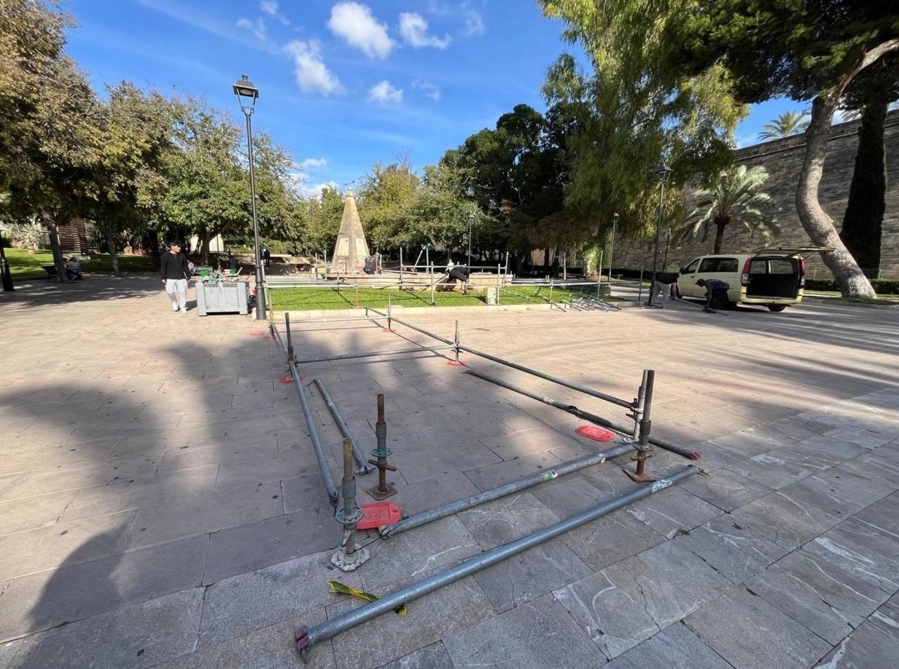 Veïns protesten contra el mercat nadalenc a sa Feixina: «És una decisió arbitrària que dinamita la convivència»