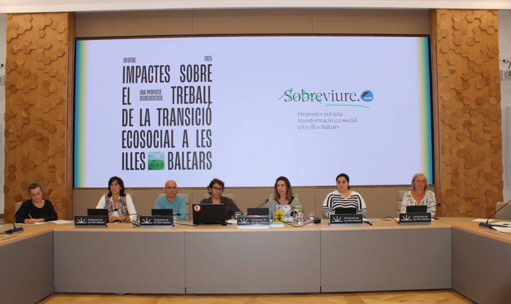 La Transició Ecosocial a les Balears: més feina, millors condicions i més qualitat de vida