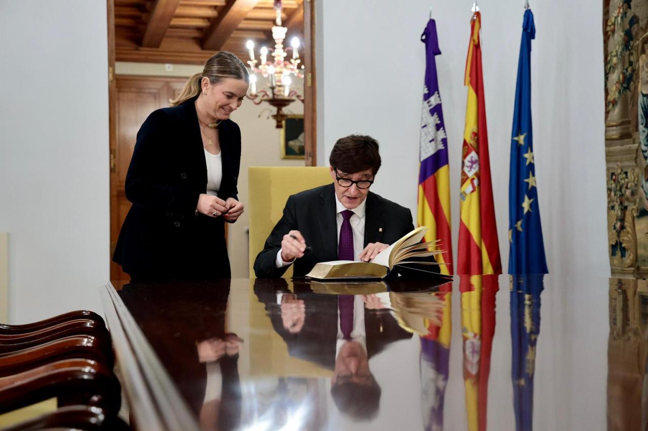 Prohens demana a Illa que doni suport a la petició perquè s’activi de manera permanent Frontex a la ruta Algèria–Balears