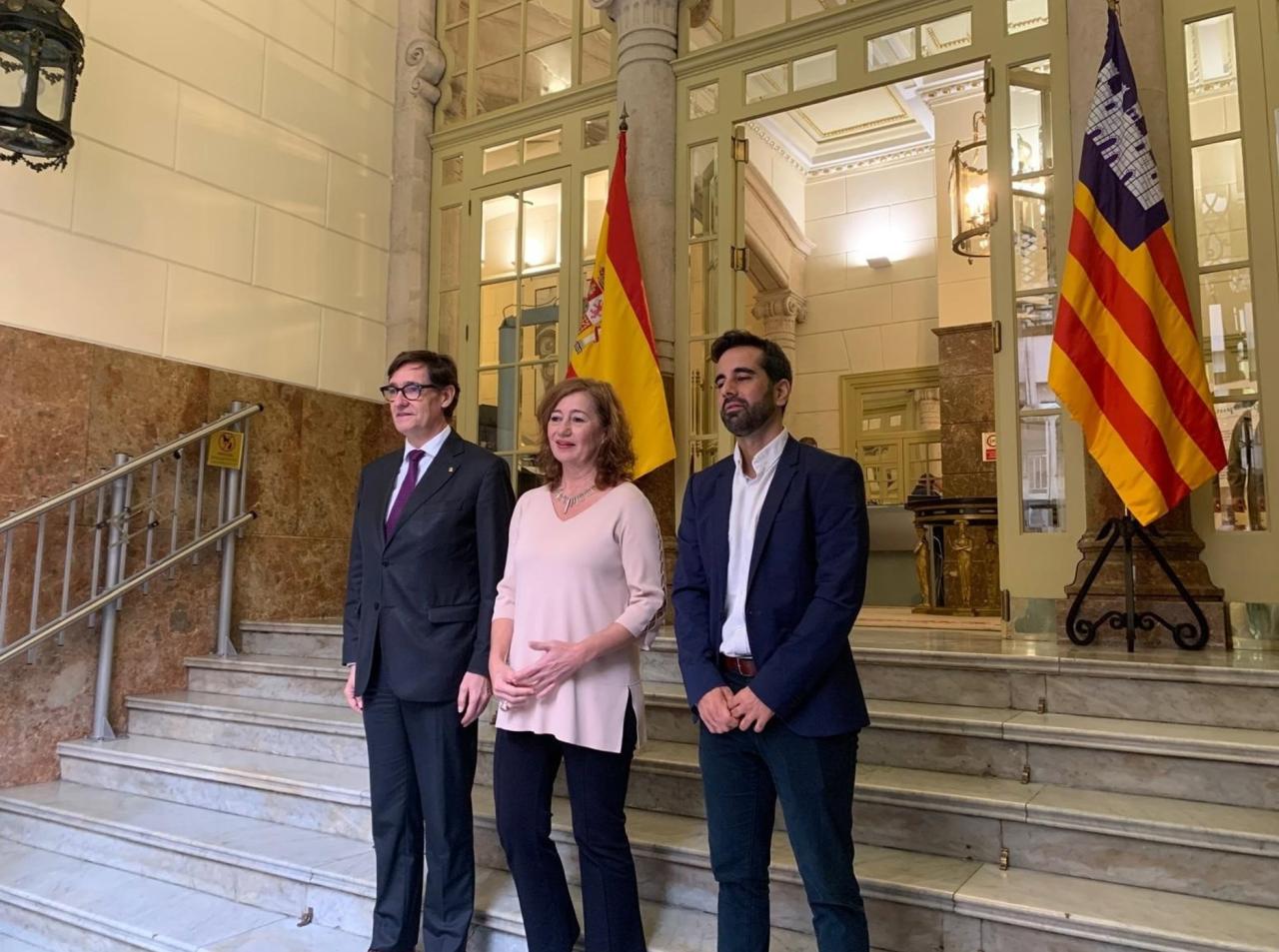 Els socialistes de les Balears, Catalunya i València consensuen polítiques en matèries de Canvi climàtic, cultura i habitatge