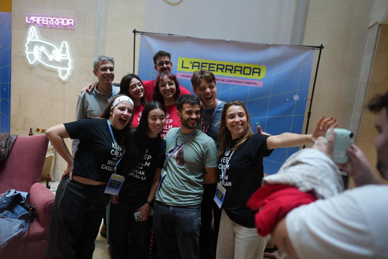 L’Aferrada es consolida com la trobada de referència per al sector de la creació digital en català