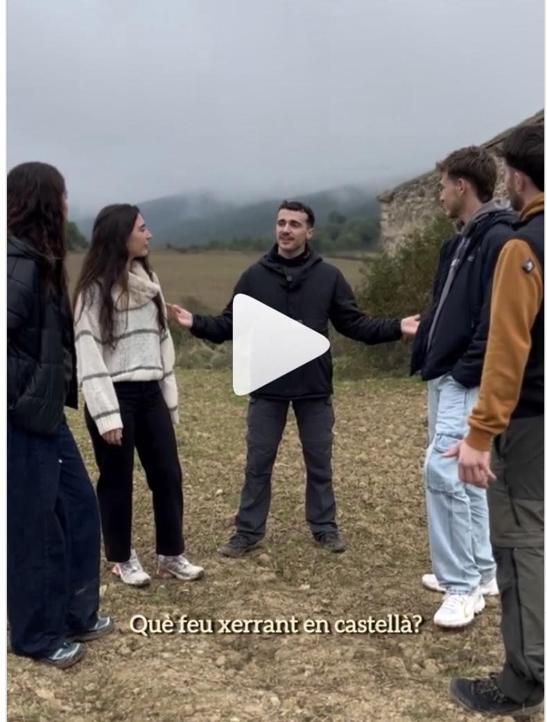 [VÍDEO] Diversos creadors de contingut conviden a parlar sempre en català: «El pitjor català és el que no es parla»