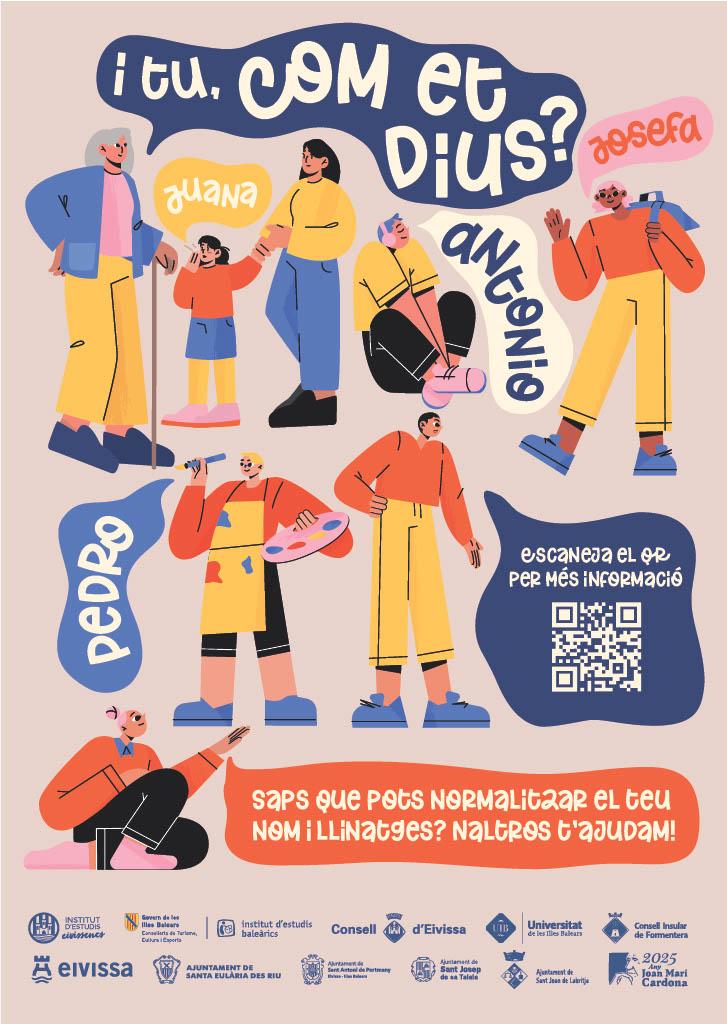 [VÍDEO] L’IEE llença la campanya ‘I tu, com et dius?’ per a ajudar la ciutadania a normalitzar noms i llinatges