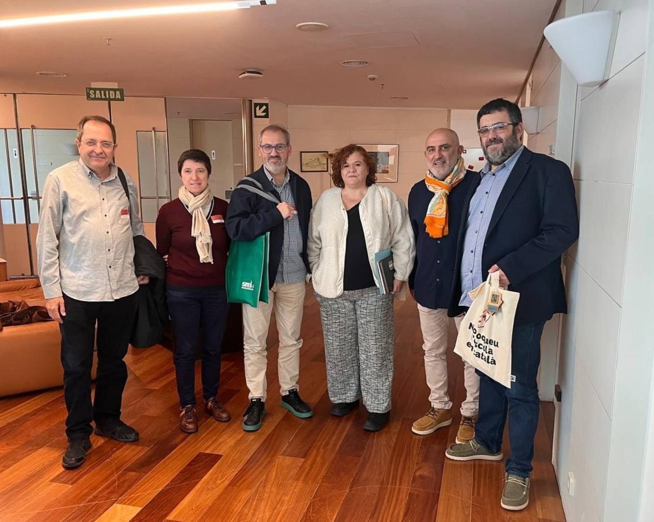 L’STEI es reuneix amb diputats de Sumar per a demanar un augment del plus de residència als ajuntaments i consells