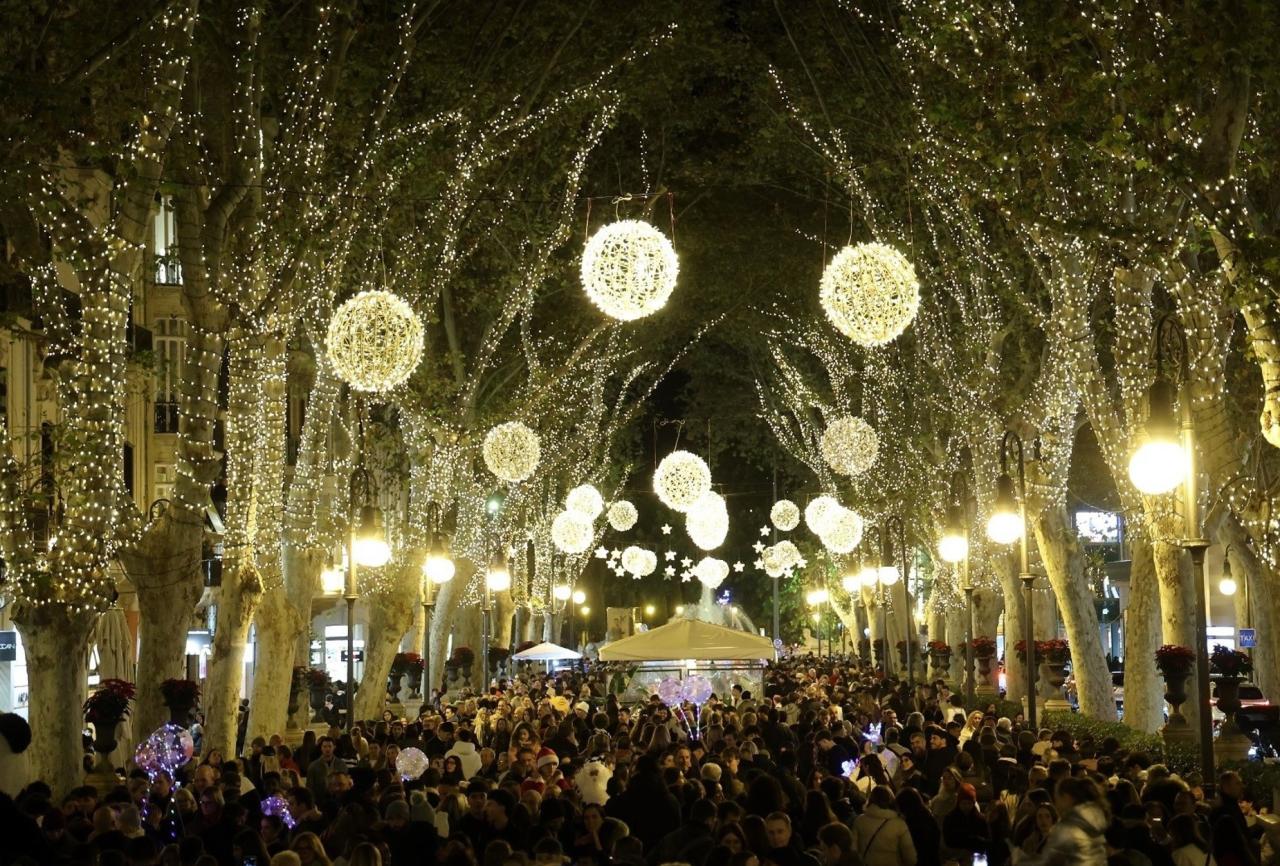 Sus a la campanya de Nadal amb l’encesa de la il·luminació de carrers i places de Palma