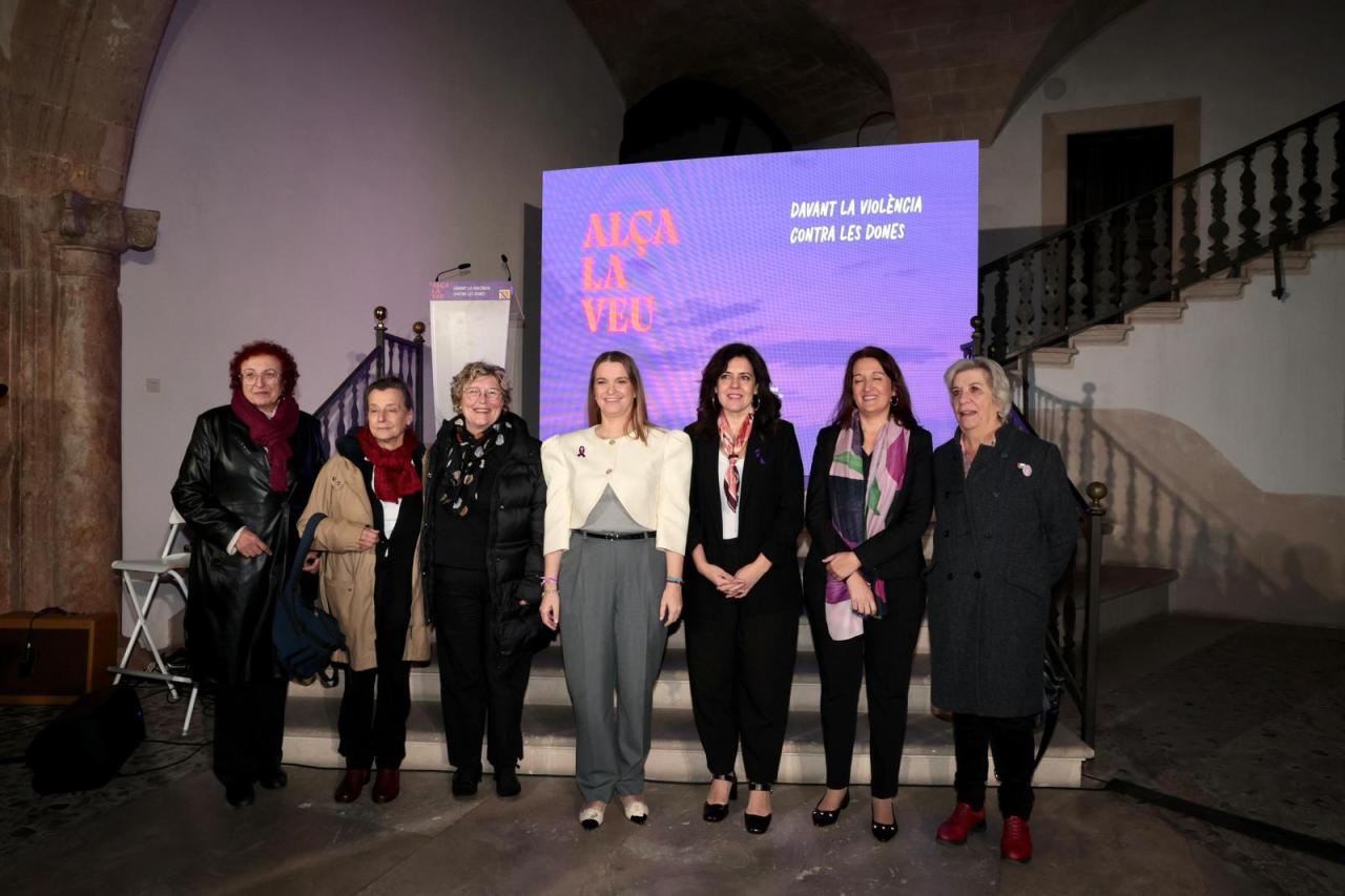 El Govern reconeix la feina dels serveis que lluiten contra les violències masclistes, amb motiu del 25N