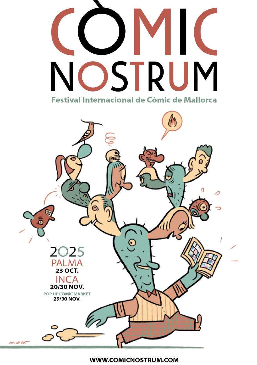 El Pop Up Còmic Market reuneix a Inca autors, creadors i públic en la cita més esperada del CòmicNostrum 2025