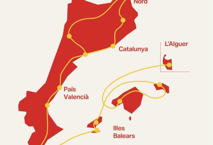 Llistat oficial de tots els municipis per on passarà el Correllengua Agermanat