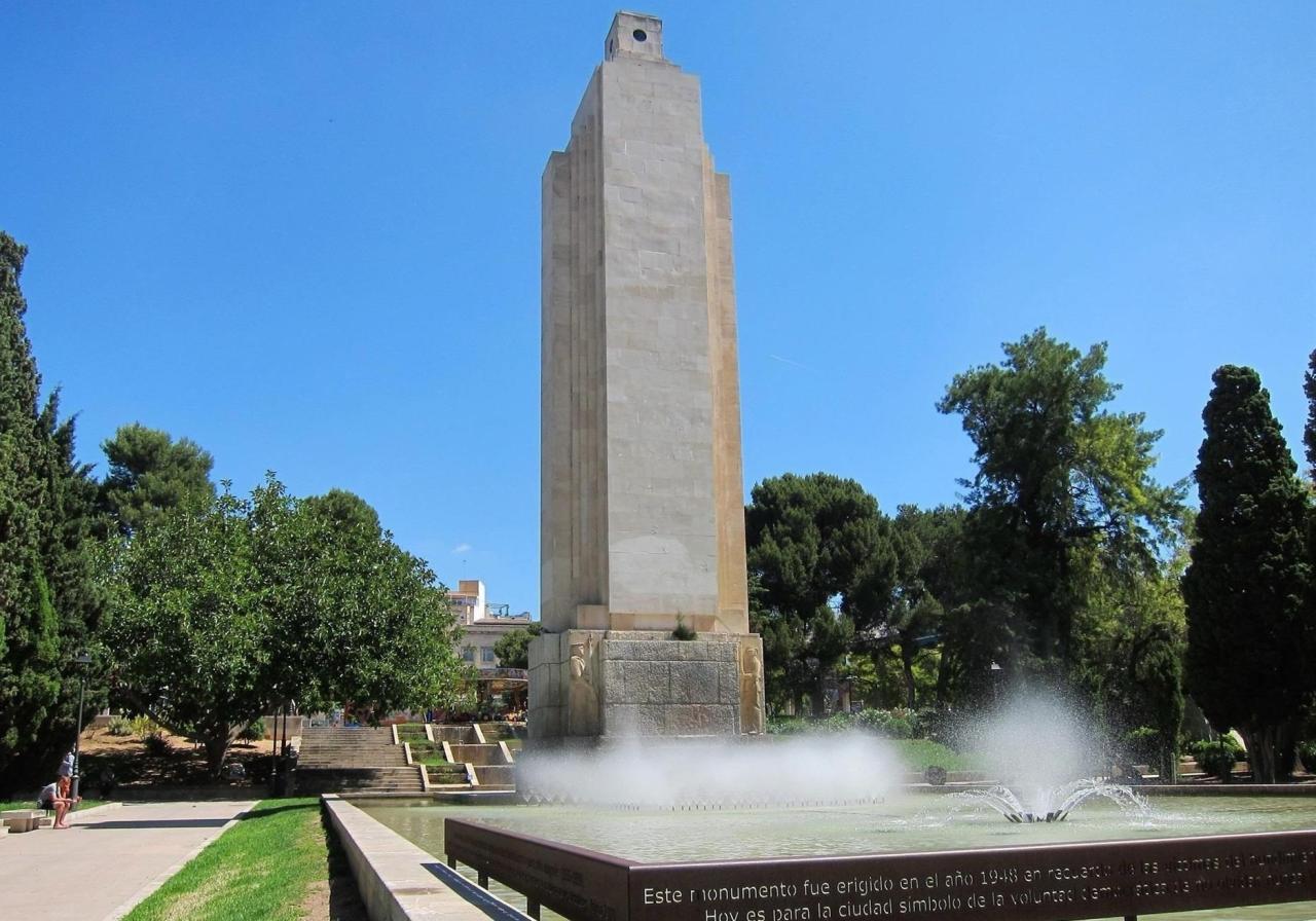 PP i Vox volen dedicar un carrer de Palma a l’arquitecte que va dissenyar el monòlit de sa Feixina