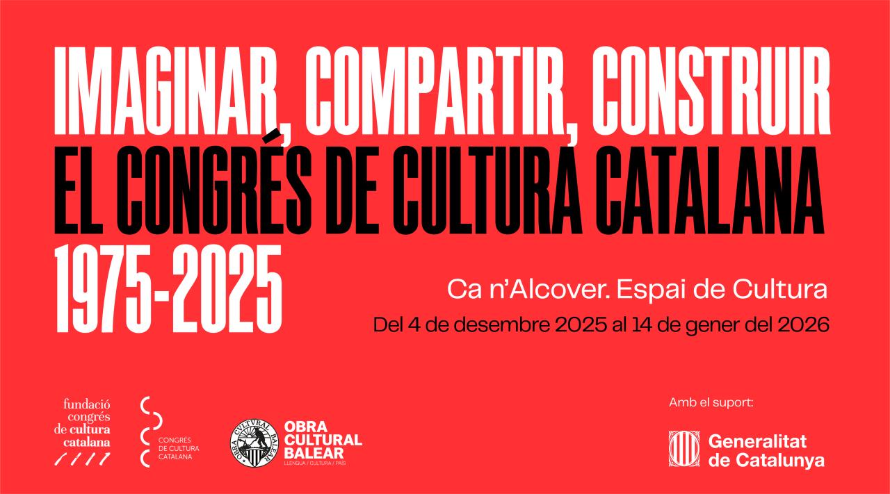 Inauguració a Can Alcover de l’exposició del Congrés de Cultura Catalana