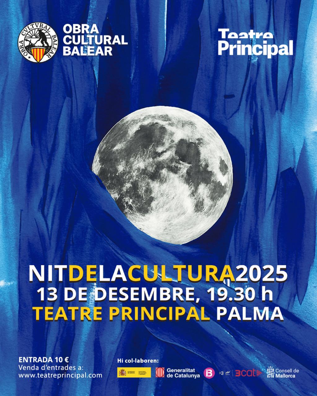 El dissabte, 13 de desembre arriba la Nit de la Cultura 2025