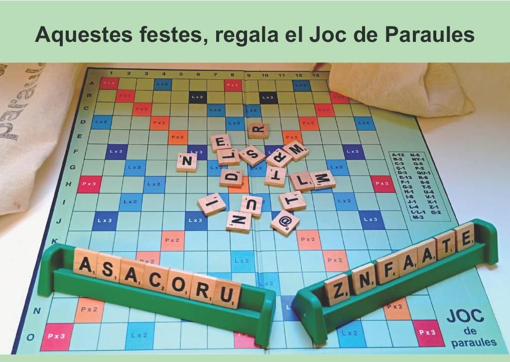 ‘Joc de paraules’, el joc de scrabble mallorquí, un bon regal per Nadal