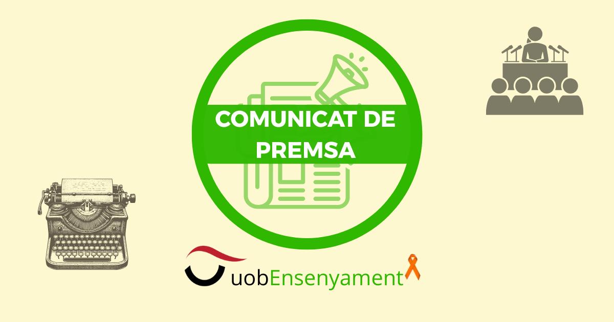 UOB Ensenyament: «Els equips d’atenció primerenca són amb una mà una cullerada i amb l’altra una clatellada»