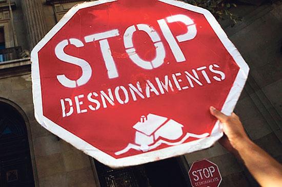 Podem denuncia un desnonament previst per aquest divendres i destaca que «la gent es veu abocada a viure en caravanes i barraques»