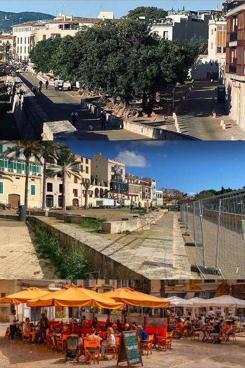Ahir, avui i demà? … a la plaça de Llorenç Villalonga de Palma