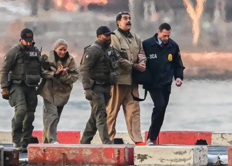 Noicolás Maduro davant un jutge dels EUA: «No som culpable. Som un home decent i continuu sent president del meu país, estic segrestat»