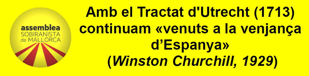 L'Assemblea Sobiranista de Mallorca farà una roda de premsa davant l'oficina consular del Regne Unit a Palma en l'aniversari del Tractat d'Utrecht