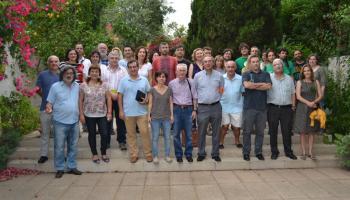 Les diverses entitats educatives i partits polítics que s'han reunit aquest dijous.