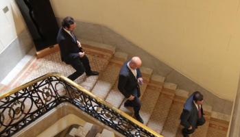 Bauzá després del ple al Parlament.