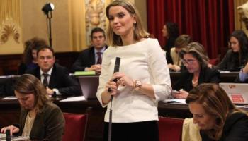 Marga Prohens a la Cambra balear.