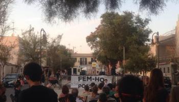 Un centenar i mig de persones han assistit aquest dissabte horabaixa a l'acte celebrat al passeig del Born del Molinar.