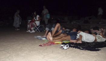 Dimecres a la nit es pogueren veure una mitja d’entre una i dos estrelles per minut. Fotos: Elena Ballestero