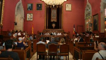 Ple del Consell de Mallorca d'aquest dijous.