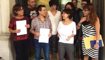 Els partits que donen suport al Govern presenten una proposició de llei contra la LGTBI fòbia