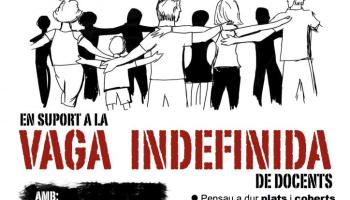 L'Assemblea de Docents celebrarà un concert per recaptar suports a la vaga indefinida