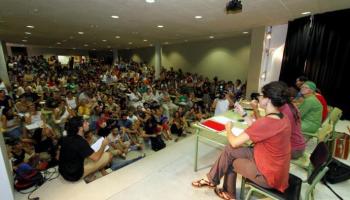 L'assemblea dels professors en lluita deixà un altre èxit participatiu a Sineu.