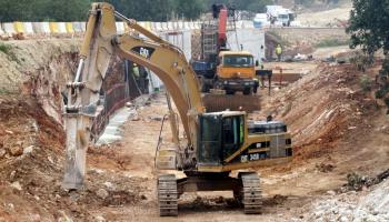 Obres construcció via Manacor-Artà.