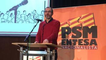 Biel Barceló s’acomiada com a secretari general del PSM-Entesa després de 10 anys. 