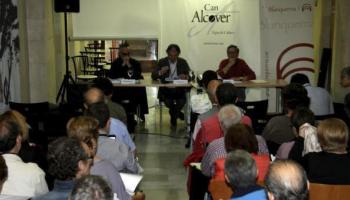 Un acte del Grup Blanquerna a Can Alcover. 