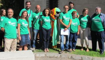 MÉS aquest divendres durant l'acció davant de el Consolat. 
