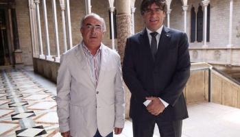 Reunió entre Puigdemont i Cristòfol Soler