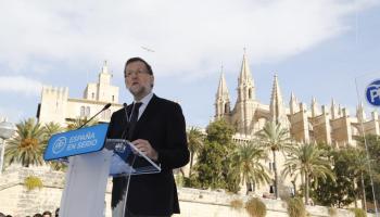 Convoquen una concentració amb motiu de l'arribada del president espanyol, Mariano Rajoy