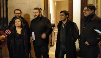 Reunió MÉS i PSIB celebrada aquest divendres. Aquest dissabte de matí la reunió ha continuat.