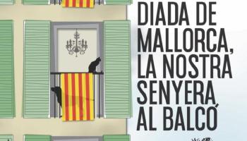 Cartell de la campanya de l'Assemblea Sobiranista de Mallorca.