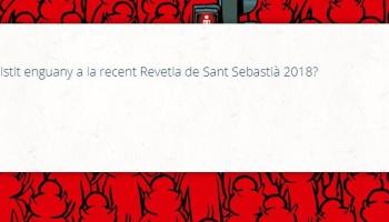 Cort obre una enquesta perquè la ciutadania valori la Revetla de Sant Sebastià